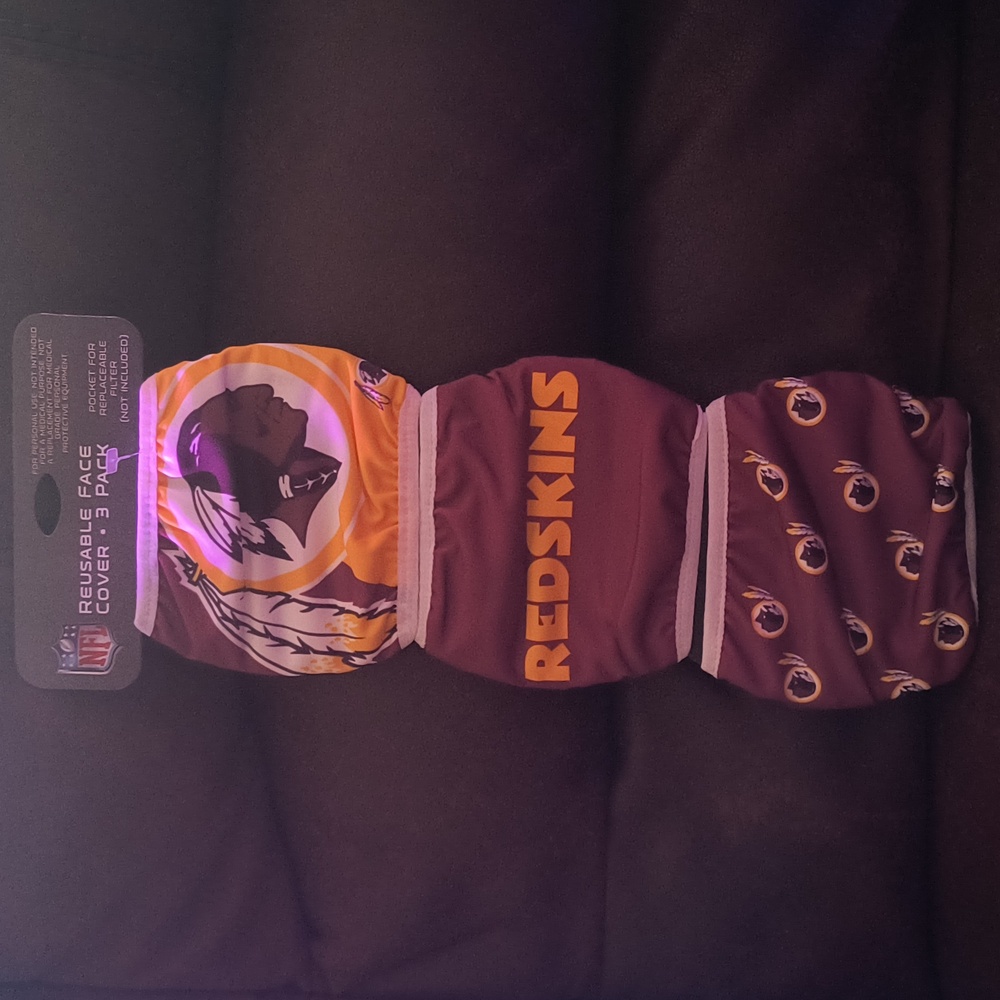 Redskins masks 😷